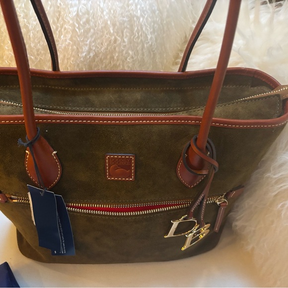 Dooney & Bourke Tote NWT Rich Olive Color - Picture 2 of 15